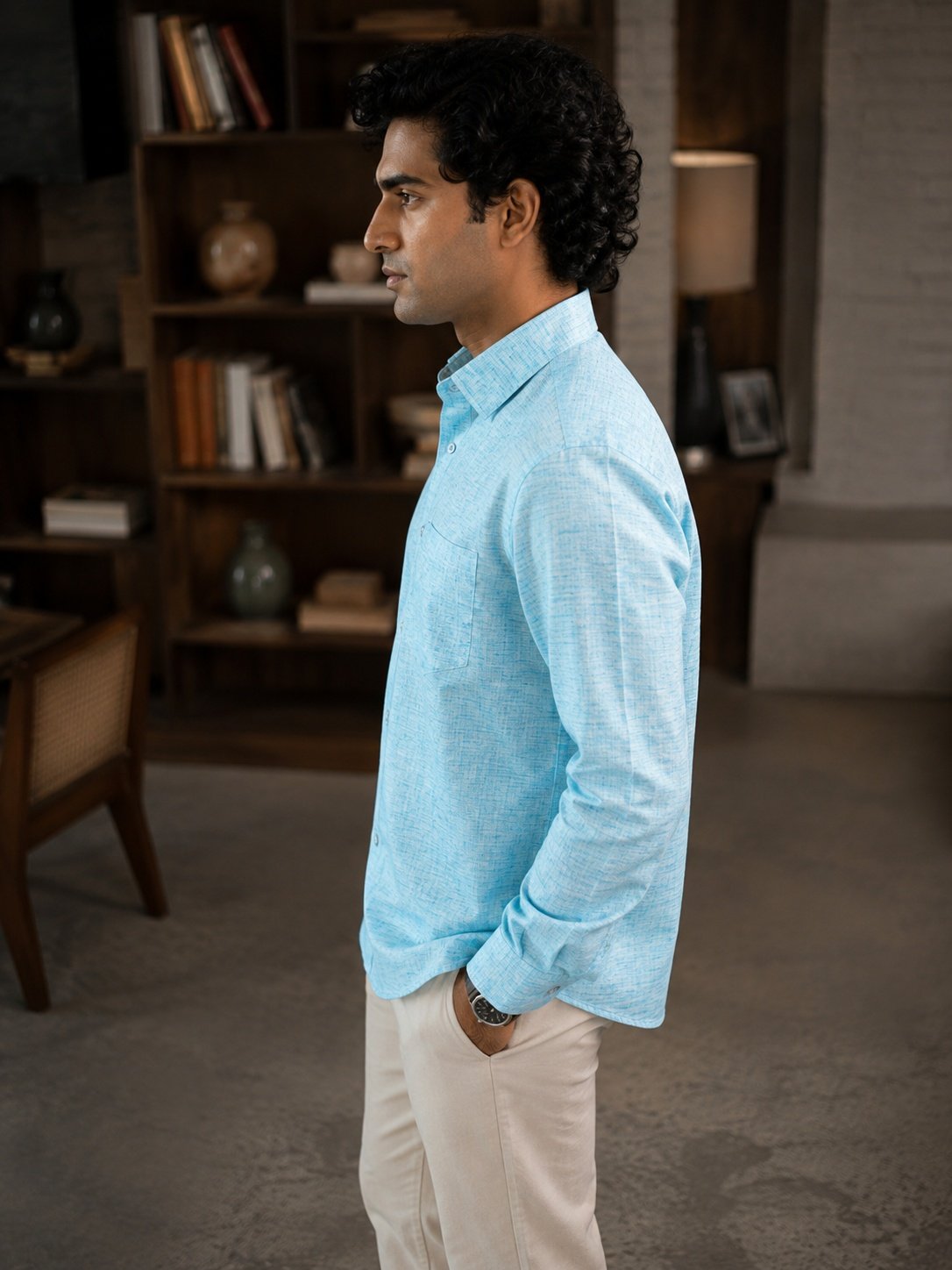 THREADSKY Linen Ease Skyblue