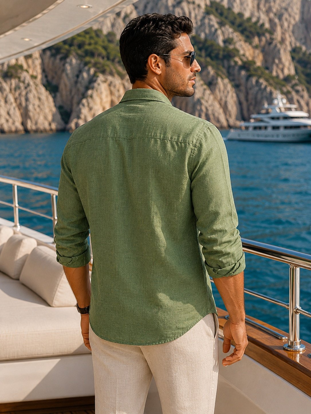 THREADSKY Core Linen Green